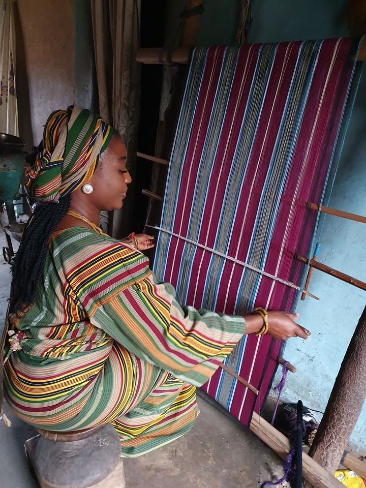 Textile Weaving (Aso Oke, Kente)