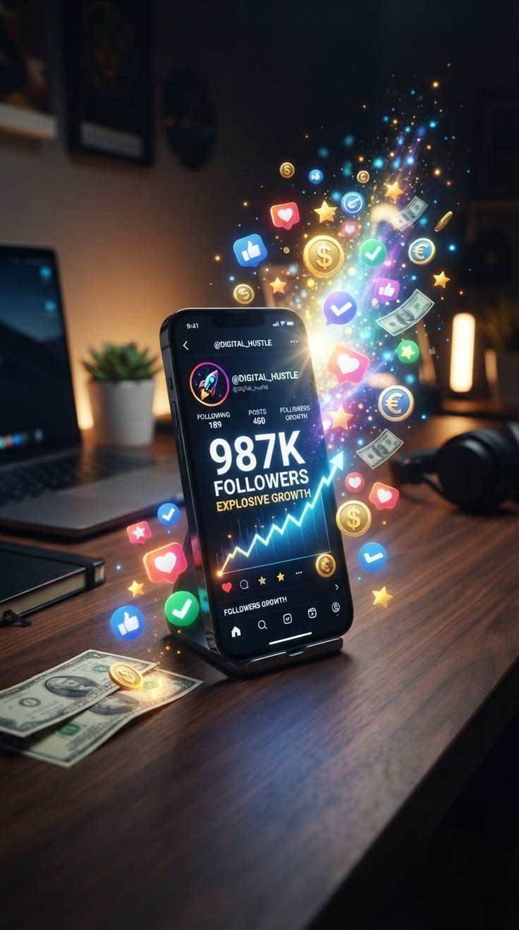 Social media Growth & Monetization